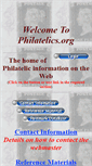 Mobile Screenshot of philatelics.org